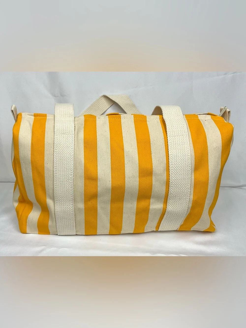 Troop Beverly Hills Costume Giorgio Beverly Hills Gym Bag Yellow Stripe Vintage
